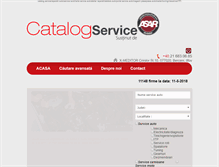 Tablet Screenshot of catalogservice.ro